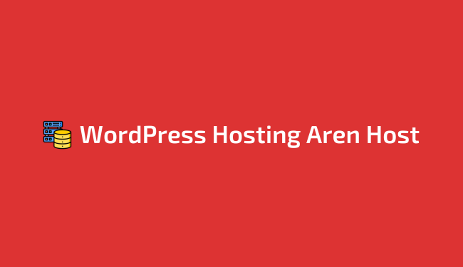 WordPress hosting dari Aren Host