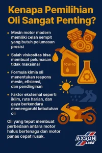 Panduan Lengkap Cara Memilih Oli Mesin Untuk Motor Yang Sering Dipakai Touring