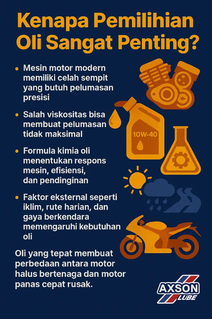 Panduan Lengkap Cara Memilih Oli Mesin Untuk Motor Yang Sering Dipakai Touring