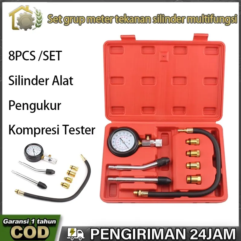 Panduan Lengkap Menggunakan Alat Compressor Tester Untuk Cek Kebocoran Valve Mesin